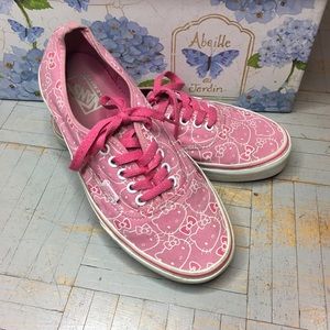 HELLO KITTY Vans Sanrio Size 9